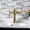 Kingston Brass KS3547KL Single-Handle Bathroom Faucet with Push Pop-Up, Brushed Brass KS3547KL - alternate 4